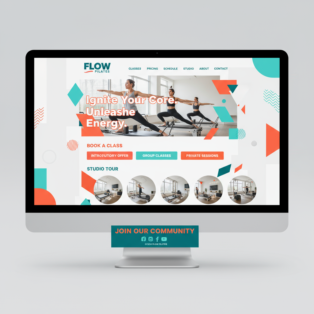 Reformer Pilates Pro - Yoga & Pilates website template