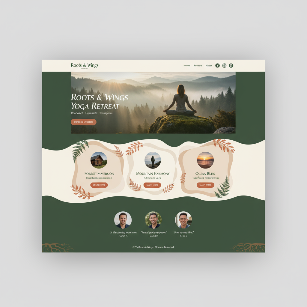 Hot Yoga Haven - Yoga & Pilates website template