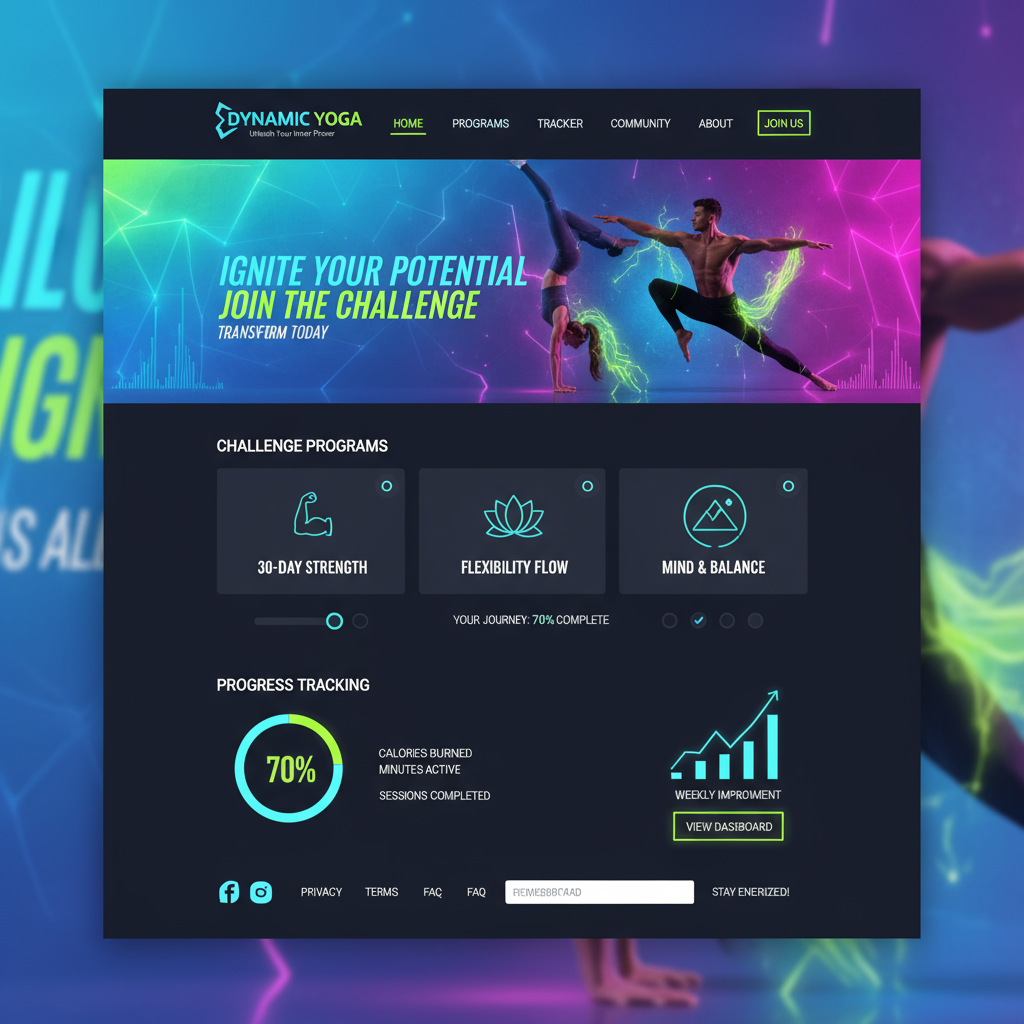 Yoga Therapy Center - Yoga & Pilates website template