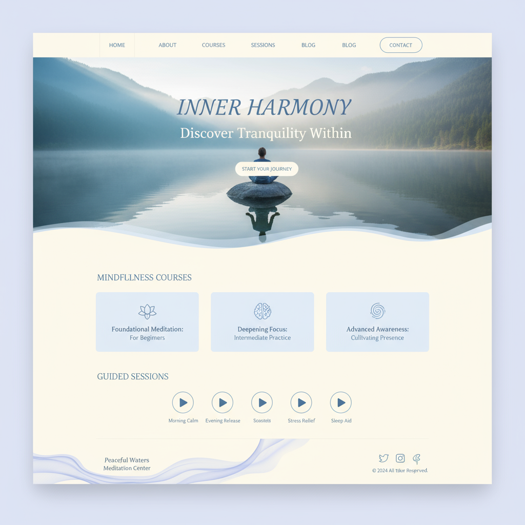 Kids Yoga Studio - Yoga & Pilates website template